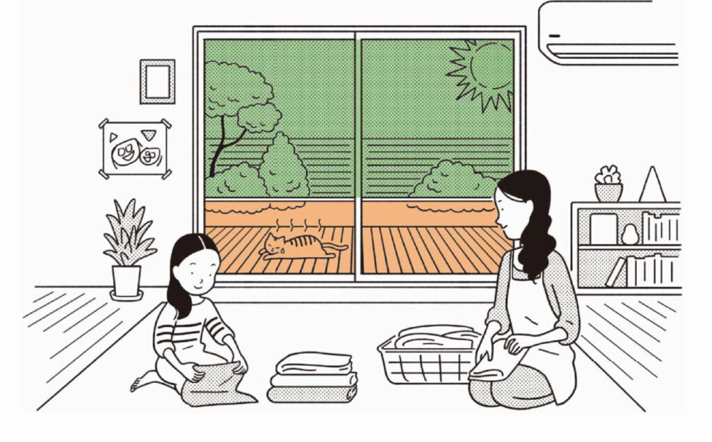 遮熱と断熱で夏涼しい部屋にする内窓