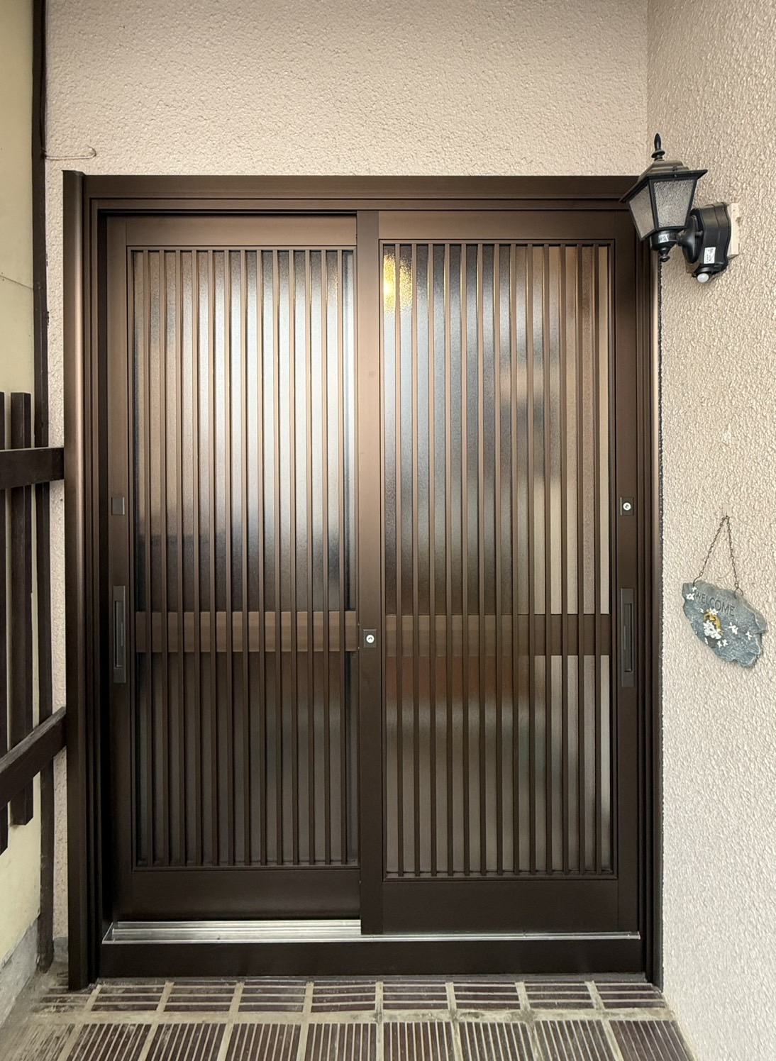 松戸市 玄関引戸リフォーム ドアリモA03