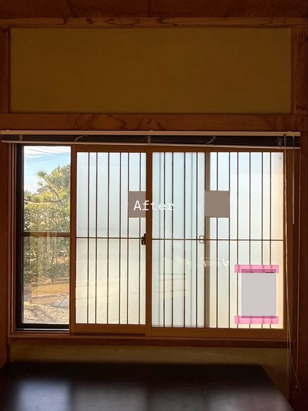 下妻市　たて繫吹き寄せ格子で和モダンな和室へ