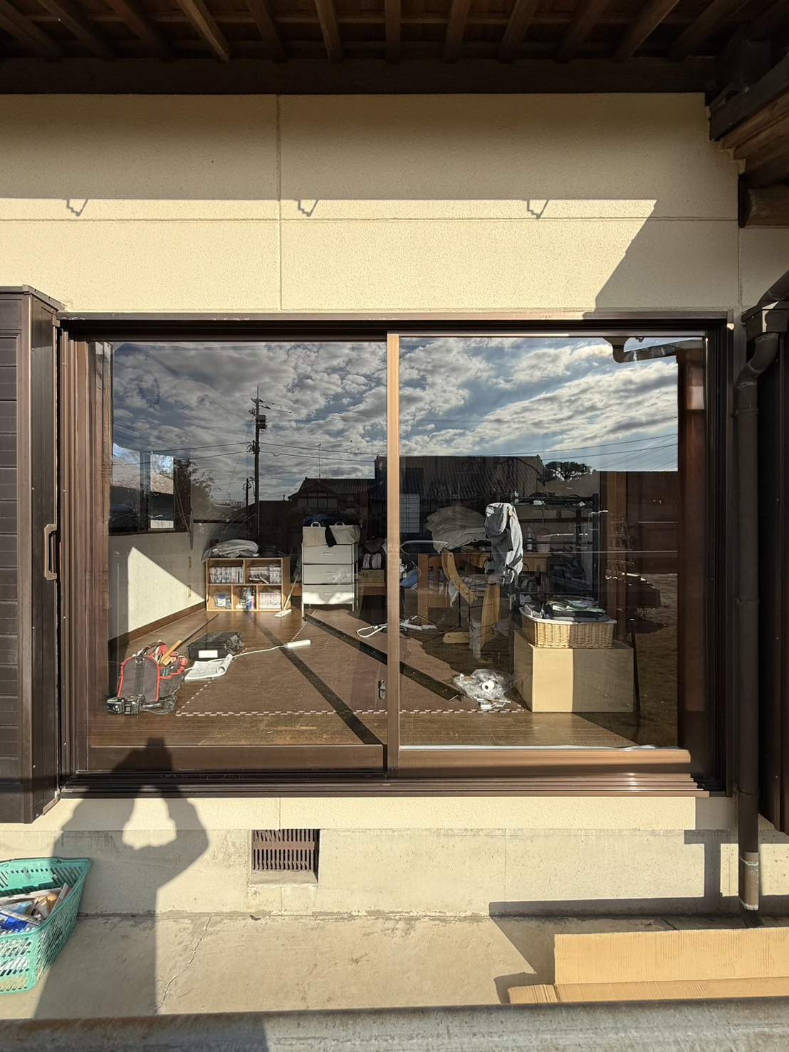 下妻市　樹脂窓へ外窓交換